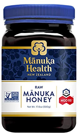 Manuka Health aktiver Manuka-Honig MGO 100+, 1er Pack (1 x 500 g), 41984