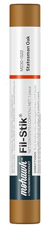 Mohawk Fil-Stik, Wax Putty Stick for Wood Repair, Statesman Oak, M230-1522, 1 Count