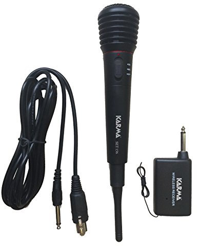 KARMA ITALIANA SET 167 - Radiomicrofono FM Palmare/Gelato a Batteria