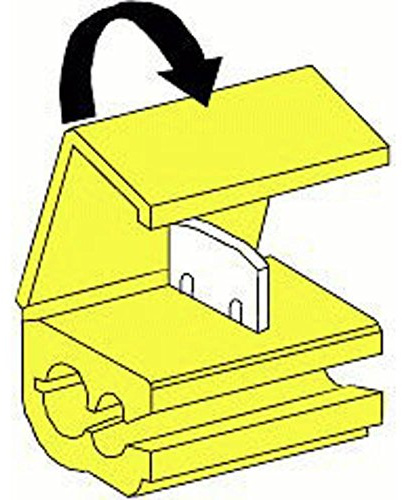 VOGT VERBINDUNGSTECHNIK Abzweiganschluss 3929, flexibel, 4-6 mm², starr, 4-6 mm², Gelb, 250 Stück