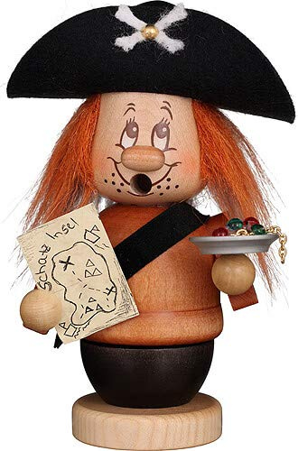 Christian Ulbricht Räuchermännchen Miniwichtel Pirat - 14 cm