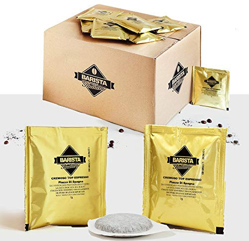 Barista Italiano 80 ESE Coffee Paper Pods 44mm (CREMOSO TOP ESPRESSO, 80 Sachets)