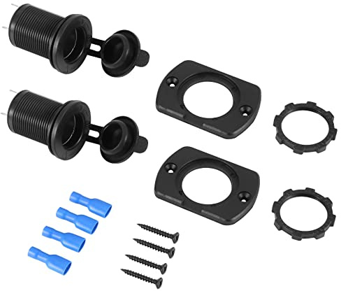 2 x de Corriente Empotrable Mechero Conector 12V para Coche