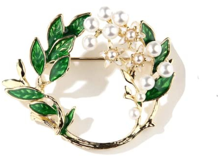 Lily Of The Valley Brooch Gifts, Queen Elizabeth's Favourite Flower White