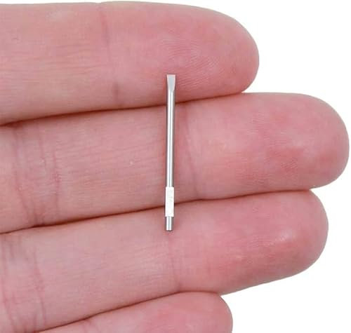 Swiss Made Bergeon - Punte di ricambio per cacciavite 30080 30081 da orologiaio (0,50-3,00 mm) (2, 2,5 mm/blu)
