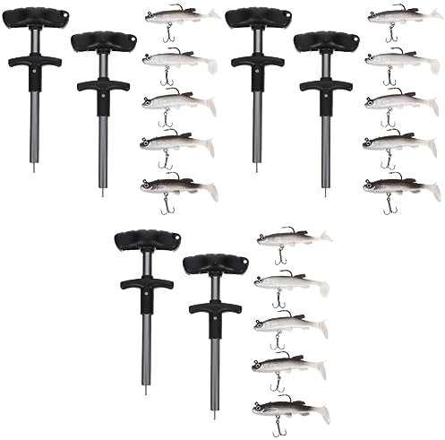 BESPORTBLE 3 Sets Angelbox Für Köder 10 Haken Hakenentfernungswerkzeug Zum Angeln Angelköder-kit Dehooker 7 Stück * 3