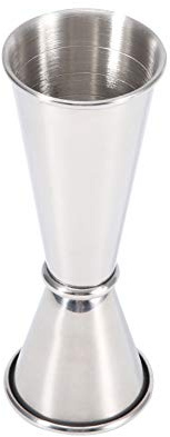 Glomora Taza Medidora De Acero Inoxidable, Jigger Para Cócteles De 60 Ml, Herramienta Para Bar De Vino Con Escala Precisa