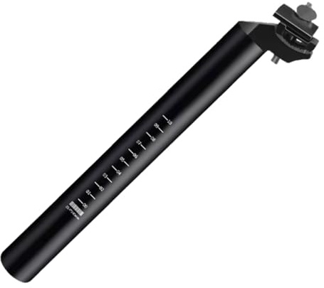 JISADER Reggisella per Bici, Reggisella per Bicicletta, Parti di Lunghezza 300 mm Accessori Robusti Asta del Tubo Sella per Bici da Strada di Montagna, 25.4 mmx300 mm