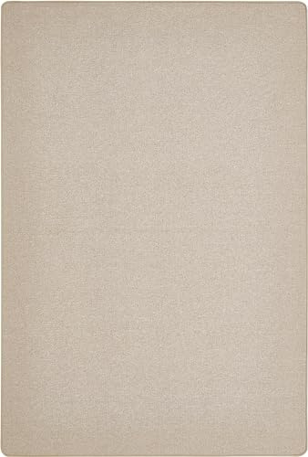andiamo Teppich Grotone - Webteppich für das Wohnzimmer Schlafzimmer Esszimmer und den Flur - pflegeleichter unempfindlicher Teppich für das Büro 160 x 240 cm Dunkelbeige