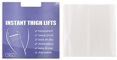 Acunny Fascia per la pelle anti-abrasione, comoda fascia per il corpo, per sollevare, stringere modellare Instant Thigh Lifting, strisce adesive trasparenti per tonificare le cosce