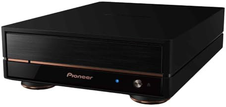 Pioneer BDR-X13E-X External Blu-ray Drive M-DISC BDXL Compatible Premium Model USB Type-C Compatible Matte Black (high-Grade Rubber Coating)
