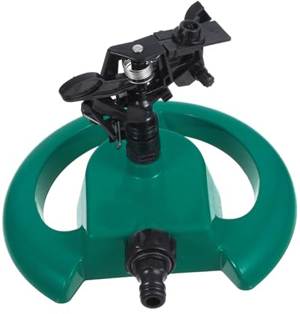 SEWACC Arroseur Rotatif pour Jardin et Pelouse Système Irrigation Automatique Pulvérisateur de Jardin Vert