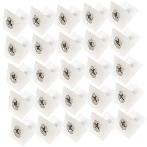 KOCKSHION 106 piezas Cuñas de Reparación para Muebles con Tornillos Soporte Plástico Resistente para Armarios Fácil Instalación y Alta Durabilidad