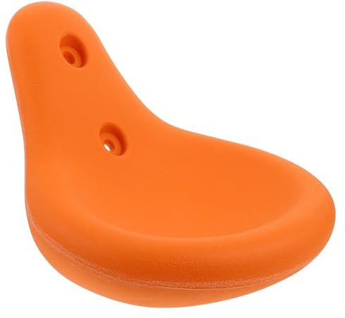 iplusmile Planche de Balançoire pour Garçon et Filles en Plastique Résistant Siège de Remplacement Orange Ergonomique Accessoire Extérieur pour Aire de Jeux et Jardin Confortable et