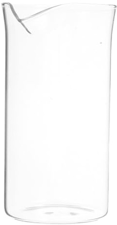 BESPORTBLE Tasse de Remplacement pour Cafetière à Piston 350 Ml en Verre Résistant à la Chaleur Pichet à Café Filtrant Transparent pour Presser le Café et Infusion de Thé Accessoire