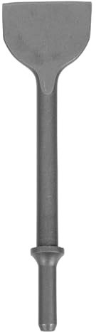 Embout Pneumatique Plat pour Marteau, Acier au Carbone, Argenté