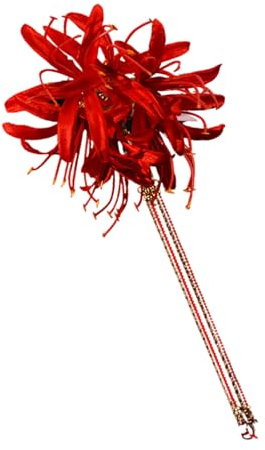 Chinesische Seidenblumen Haarspange, antike Haarnadel mit langen Quasten für Hochzeit, Brautparty, Haar Accessoire, antikes Han chinesisches Accessoire
