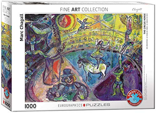 Eurographics Marc Chagall Le Cheval de Cirque Puzzle (1000 Piezas, Multi-Color)