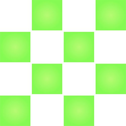 Stencil a quadretti grandi, 16,5 x 16,5 cm (M) – Stencil da parete a scacchi con motivo geometrico a quadri.