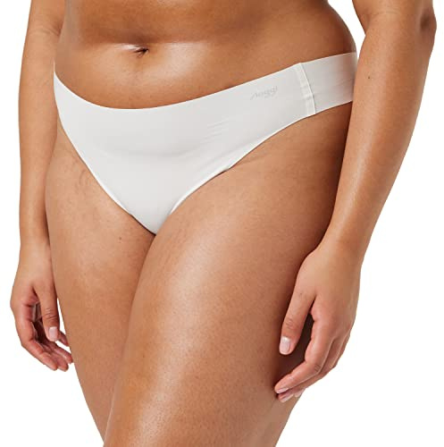 Sloggi Dam Zero Feel String Ex Slip, Angora, L