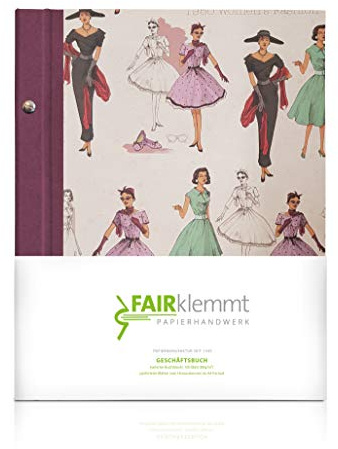 Geschäftsbuch Moda Anni 1950, A4