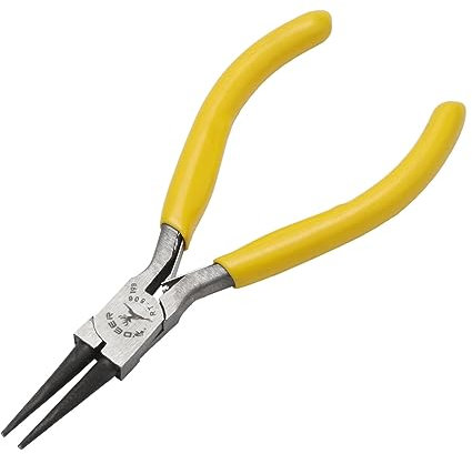 Rongon Small Round Nose Pliers, Mini Wire Jewelry Making Tools Bead Pliers for Wire Wrapping, Jump Rings Making, Jewelry Making Supplies, DIY Craft