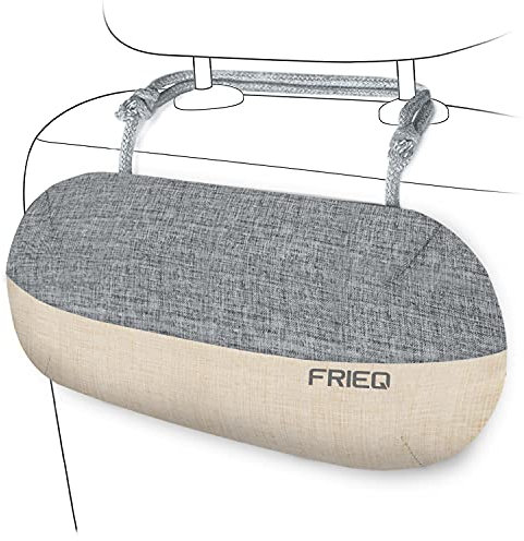 FRiEQ Car Air Freshener, 100% Activated Bamboo Charcoal Air Purifying Bag | Lasts 365+ Days | Fragrance-Free Deodorizer - Absorb Smoke Smell and Bad Odors