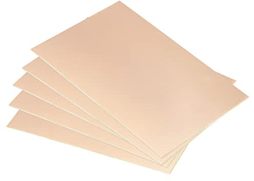 PATIKIL FR4 Single Side Copper Clad, 10 Pack 150 x 100 x 1.2mm PCB Laminate Circuit Board