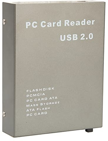 USB 2.0 PCMCIA-Kartenleser, High Speed ​​No Delay 68Pin ATA PCMCIA-Speicherkartenleser Unterstützt 20 MB-20G, PCMCIA-Kartenleser-Adapter PC-Karte ATA-Speicherkartenleser