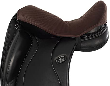 Acavallo Sattelsitzkissen Dressur Airplus DRI-LEX 10mm, Größe:L, Farbe:braun