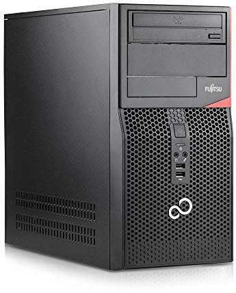 Fujitsu Esprimo P420 Intel Quad Core i5 4670 256 GB SSD HDD 8 GB memoria Windows 10 Home DVD Drive Computer Tower PC (ricondizionato)
