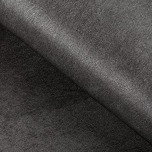 FunStick 40CMx12M Carta Adesiva per Mobili Nera Carta da Parati Effetto Cemento Grigio Scuro Pellicola Adesiva per Mobili Cucina Nera Rivestimento Top Cucina Piano Lavoro Carta Adesiva Effetto Cemento