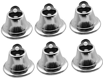 BUGUUYO 2 1 cm Weihnachtsglocken Dekoration Metall Weihnachtsbaum Ornamente Für Home Crafts