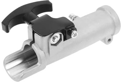 ibasenice Aluminum Pipe Joint Trimmer Brush Accessory Garden Tool Part Replacement Trimmer Shaft Connector Secure Connection for Mower