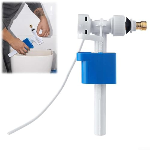 WC Spülkasten Einlassventil, Messing Spülkasten Füllventil Für Geberit Für TECE Wassertanks Einstellbares Wasservolumen Für Kunststoff Porzellan Toiletten