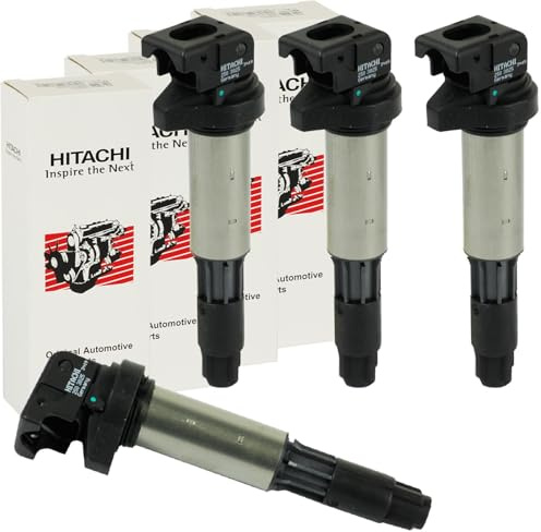 4x Astemo Hitachi Zündspule | 3er E46 passend für 1er E81 E87 3er E46