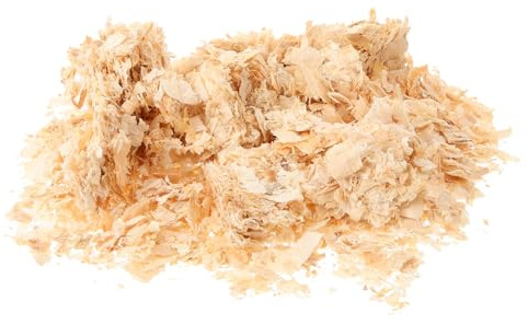 LOORGVEL Litière pour Hamster Copeaux De Bois Naturels 500g Absorbante Anti-odeurs pour Cages Petits Animaux Habitat Confortable Et Sain