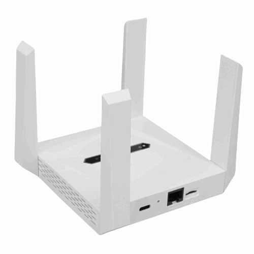 Generic Router Hotspot Portatile 4G LTE Router WiFi Wireless con 4 Antenne da 300 Mbps per Viaggi in Auto ABS Bianco 1