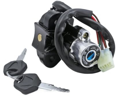 Interruptor Control Encendido Juego De Cerradura Para El Depósito Combustible Y Asiento La Motocicleta Para Suzuki Bandit GSF650, GSF1200 GSF1250(Ignition lock)