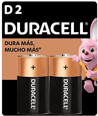 DURACELL Batteries D - 2PK