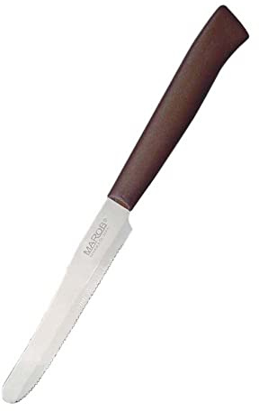 Marietti 24TF TAVOLA DENTATA Sehr Schnitt Messer, Rot, 6 Stück
