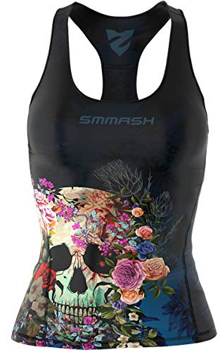 SMMASH Tank-Top für Damen, Top Ärmellos für Sport Outdoor OCR Cross-Training Fitness Yoga Gym, Atmungsaktives Funktionsshirt, Sporttop, Sportshirt, Professionelle Sportbekleidung