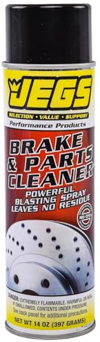 JEGS Brake And Parts Cleaner | 14 oz Aerosol Can | Highly Active Solvent Blend | Blasting Spray Leaves Behind No Residue | Made In USA