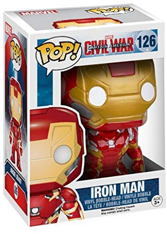 Captain america Iron Man Bobble-Head 126 Collector's figure Standard