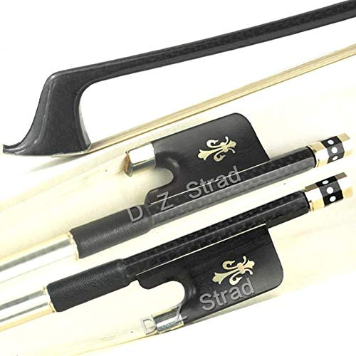 D Z Strad Arco de Viola - Modelo 401 - Arco trenzado de fibra de carbono
