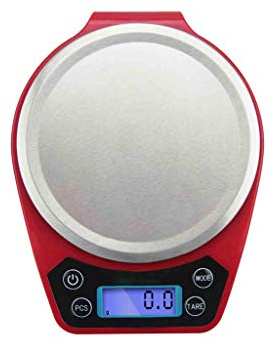 Balance de cuisine Balance électronique Précision 0.1g pesage Gamme Taille 1G-1 kg 16,5 * 12.5cm ménages petite boulangerie échelle alimentaire