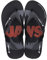 LICENCIAS Men's Rider Blockbuster Ii Ad Flip-Flop, 21272 Black Dark Grey Red, 7 UK