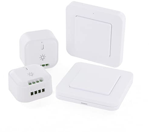 DiO Connected Home Lot de 2 Module d'éclairage on/Off avec 2 Interrupteurs sans Fil