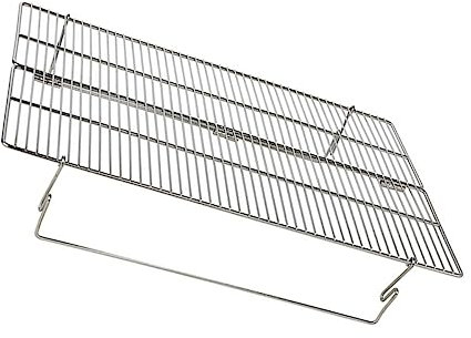 VANZACK Klappbarer Campinggrillrost Edelstahl Faltbar Tragbar Barbecue Grillnetz Für Outdoor Camping Angeln Picknick