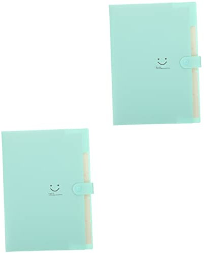 SHINEOFI 2St a4 Ordner storage boxes aufbwahrungs-box Veranstalter folder 5 Taschen Organizer für Aktenordner Ordner erweitern büro zubehör Dokumentenorganisator Papier-Organizer-Ordner pp